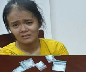 Bắt nữ quái đang vận chuyển 19 túi ma túy đá tại Vũng Tàu