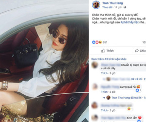 Cuối cùng siêu mẫu Thu Hằng cũng lên tiếng về nghi vấn ôm ấp Vĩnh Thụy nhưng lại ẩn ý thâm thúy đến mức này