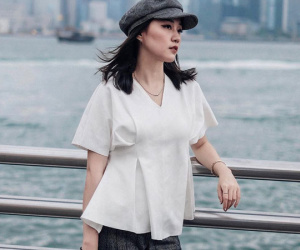 Giới thiệu đến nàng công sở mẫu áo blouse không chỉ thanh lịch mà còn giúp vóc dáng trông như gầy đi vài kilogram