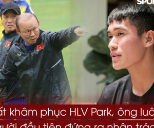 Huỳnh Tấn Sinh: 'Sau tất cả, tôi sẵn sàng đổ máu vì HLV Park Hang-seo'