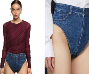 Quần jeans của Pháp gây sốc vì giống nội y