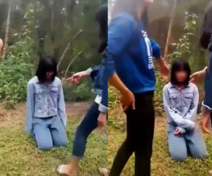 Xuất hiện thêm clip nhóm 5 nữ sinh bắt bạn quỳ, tát liên tiếp vào mặt: 'Mi nói với gia đình và nhà trường biết là chết với tao'