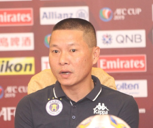 HLV Chu Đình Nghiêm không lý giải nổi nguyên nhân trận thua khó hiểu của Hà Nội FC