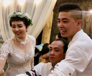 ‘Nữ hoàng Wushu’ Thúy Hiền kết hôn sau 13 năm chia tay Tú Dưa