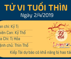 Tử vi thứ 3 ngày 2/4/2019 của 12 con giáp: Dậu an nhàn, thành thơi, Sửu vướng thị phi