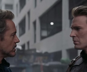 Iron Man làm hòa Captain America ở trích đoạn mới ‘Avengers: Endgame'