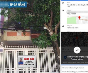 Dân mạng kêu gọi đánh dấu nhà kẻ sàm sỡ bé gái trên Google Maps