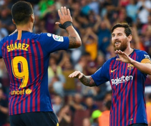 Barca 2-0 Atletico Madrid: Messi và Suarez nổ súng trong 1 phút, Barca tiến sát ngôi vương
