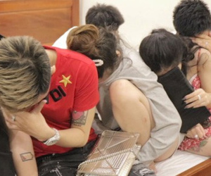 Bắt 17 'cậu ấm, cô chiêu' miền sông nước đang phê ma túy