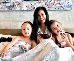 Nghẹn ngào dòng tâm sự của Hồng Nhung trong ngày sinh nhật của hai con: 'Các con 7 tuổi, mẹ dựa vào các con'