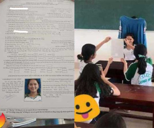 Tưởng đã biết rõ đám học trò có IQ vô cực thế nào rồi, nhìn qua chiếc 'ảnh thẻ' này lại càng thấy khâm phục hơn