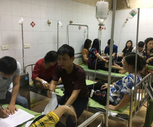 86 công nhân may bị ngộ độc thực phẩm, phải vào viện cấp cứu
