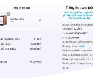 Hàng nghìn người bị lừa 95.000 đồng để nhận Kindle miễn phí