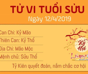 Tử vi thứ 6 ngày 12/4/2019 của 12 con giáp: Tý gia đạo không yên, Ngọ cẩn thận mất tiền