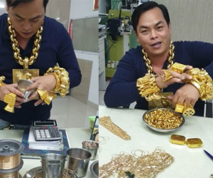 Ngã ngửa với 'lò luyện vàng' trong nhà Phúc XO