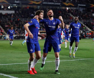 Slavia Prague 0-1 Chelsea: Marcos Alonso giúp Chelsea đặt 1 chân vào bán kết
