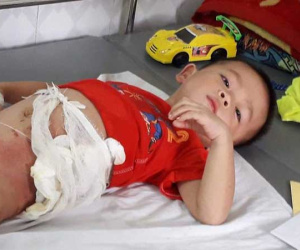 Thân thế bất hảo của đối tượng ném cháu ruột vào đống lửa đang cháy