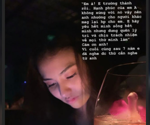 Sau nghi án tái hợp, Hồng Quế lại công khai tin nhắn chia tay của bố con gái