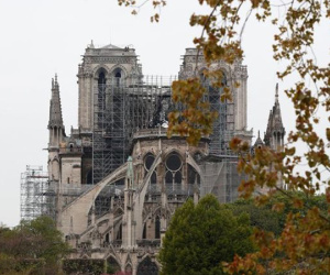 Đám cháy ở nhà thờ Đức Bà Paris đã tắt sau 8 tiếng đồng hồ