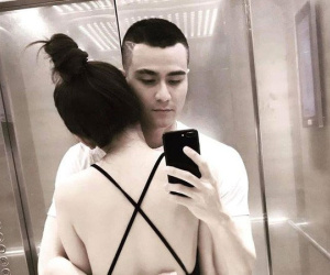Khác hẳn với thời yêu Hoàng Thùy Linh, Vĩnh Thụy liên tục nói lời 'ngôn tình' với người tình giấu mặt