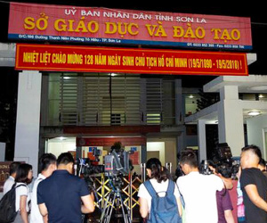 Các trường công an trả 25 thí sinh được nâng điểm về Sơn La