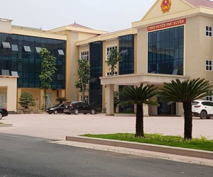 Nghi vấn 'trấn yểm' trụ sở huyện ở Hà Nội gây xôn xao