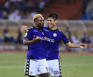 Omar và Oseni chơi thăng hoa, Hà Nội FC thắng giòn giã Yangon United ngay trên sân khách