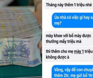 Thanh niên bị mẹ đòi tiền phụng dưỡng 12 triệu/tháng và món quà bất ngờ nhận lại sau 3 năm