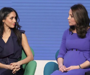 Hé lộ lý do bất ngờ đằng sau hành động Meghan thích nắm tay chồng nơi đông người và nhìn chằm chằm chị dâu Kate