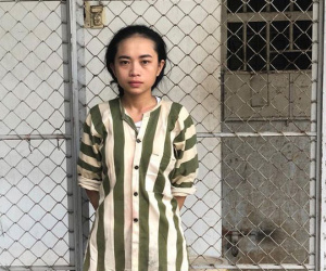 Nữ sinh viên 9X ngành dược bị bắt quả tang khi đang đi đang bán ma tuý cho con nghiện