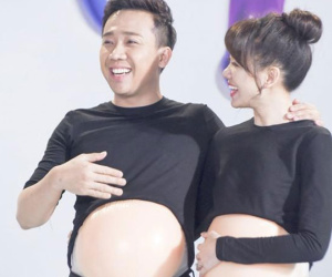 Trấn Thành tiết lộ sắp có con với Hari Won trên sóng truyền hình