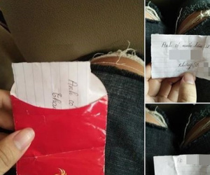 Tráo tiền lì xì bê tráp thành mẩu giấy nhăn nheo với nội dung vô duyên, dàn bê tráp nữ bị ném đá thậm tệ