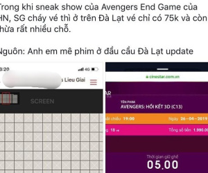 Cuộc chiến vé 'Endgame': Cả thế giới bất chấp vung tiền mua bằng được, fan Việt thì lên... Đà Lạt săn vé rẻ