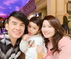 Đan Trường khoe ảnh kỷ niệm 6 năm ngày cưới nhưng 'người thứ ba' mới là nhân vật gây chú ý