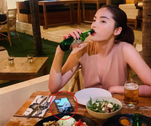 Bị fan soi để hình Minh Triệu làm ảnh nền điện thoại, Kỳ Duyên lên tiếng giải thích