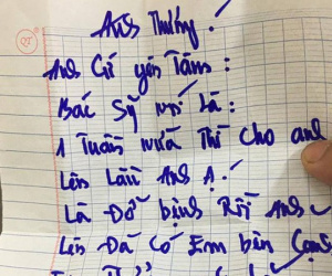 Mảnh giấy cất kỹ trong ví người vợ 71 tuổi khiến ai đọc cũng cay mắt: 'Em thương anh lắm'