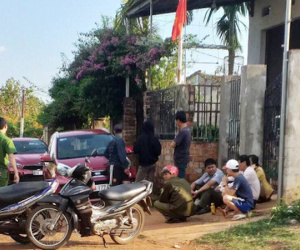 Giang hồ đòi nợ, vợ uống thuốc tự tử, chồng bị nổ mìn nguy kịch