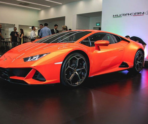 Siêu bò Lamborghini Huracan Evo ra mắt Singapore