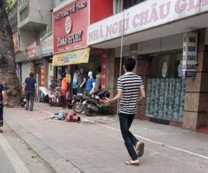 Hà Nội: Thợ lắp điều hoà rơi từ tầng 4 xuống đất tử vong thương tâm