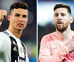 Ronaldo chạm mốc ghi 600 bàn trước Messi