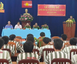 90 phạm nhân ở TP.HCM được giảm án tù dịp lễ 30/4