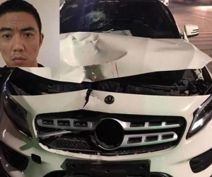 Nồng độ cồn của tài xế Mercedes GLA vượt quá các ngưỡng xử phạt