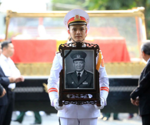 Đại tướng Lê Đức Anh đã vào lòng đất mẹ