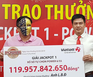 Chủ doanh nghiệp ở Cà Mau trúng số gần 120 tỷ đồng