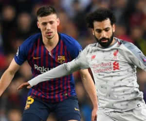 Trung vệ Barcelona vỡ răng sau chiến thắng trước Liverpool