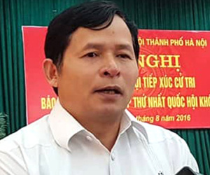 Chủ tịch huyện Ba Vì bị cảnh cáo