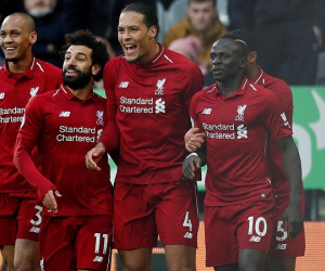 Newcastle 2-3 Liverpool: Liverpool thắng nghẹt thở, cuộc đua vô địch căng thẳng đến vòng cuối cùng