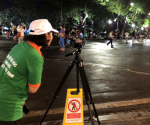 Video: Trang bị camera cho công nhân môi trường ghi hình người xả rác