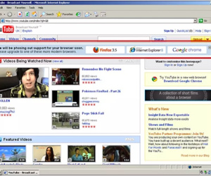 YouTube âm thầm 'tẩy chay' Internet Explorer 6