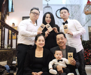 Gia đình hạnh phúc vợ hiền con ngoan của NSND Hoàng Dũng - ông bố giàu có quyền lực trong 'Về nhà đi con'